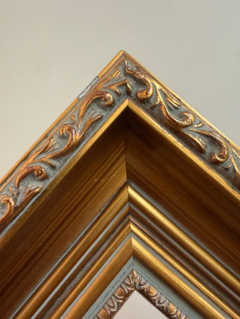 Gold Leaf Ornate Embossed Wood Picture Frame Art Artwork Wall Decor Home Accents